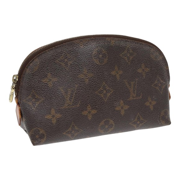 LOUIS VUITTON Monogram Pochette Cosmetic PM Cosmetic Pouch M47515 LV Auth 82728 - Picture 1 of 16